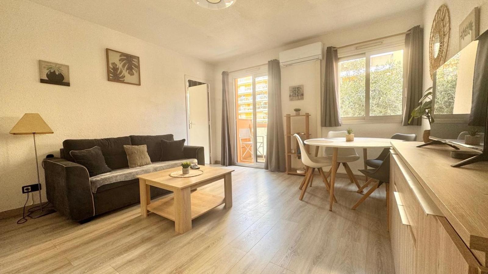 Apartment Mediterranee, 2 Pieces Tres Calme, Clime, Centre *